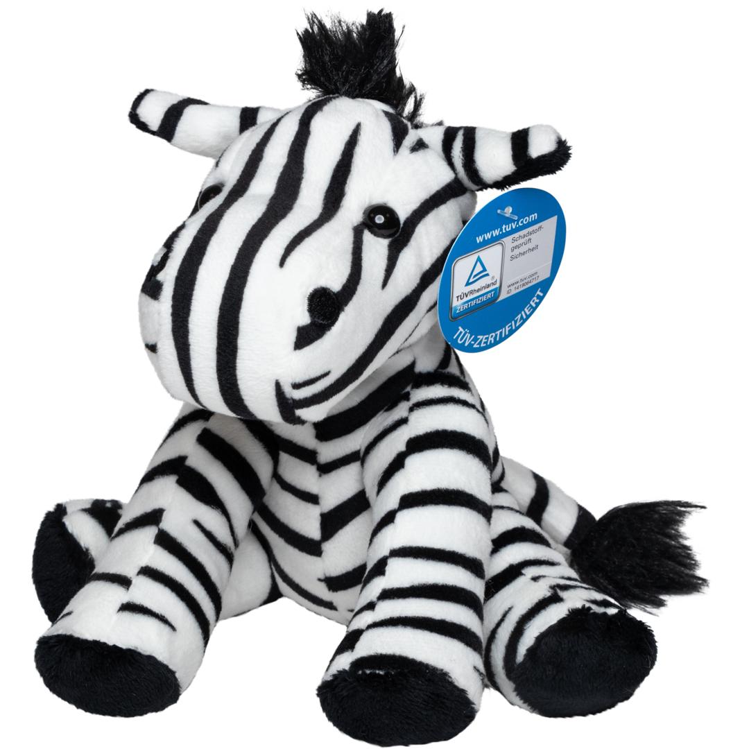 M160037 Black/white - Zoo animal zebra Zora - mbw